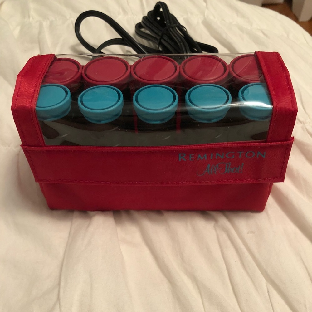 Remington heated hair rollers